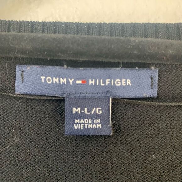 Tommy Hilfiger Women's Pullover Long Sleeves Loose Sweater Size M-L - Picture 7 of 8